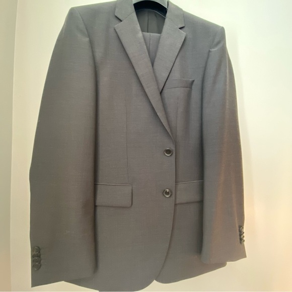 HUGO BOSS SUIT | SLIM-FIT SUIT IN WOOL, SILK AND STRETCH - Picture 7 of 7